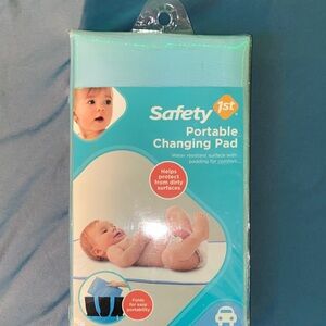 Portable Changing Pad - Blue